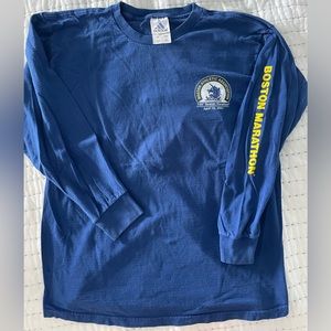 Vintage 2001 Boston Marathon Long Sleeve Shirt